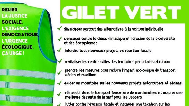 gilets verts