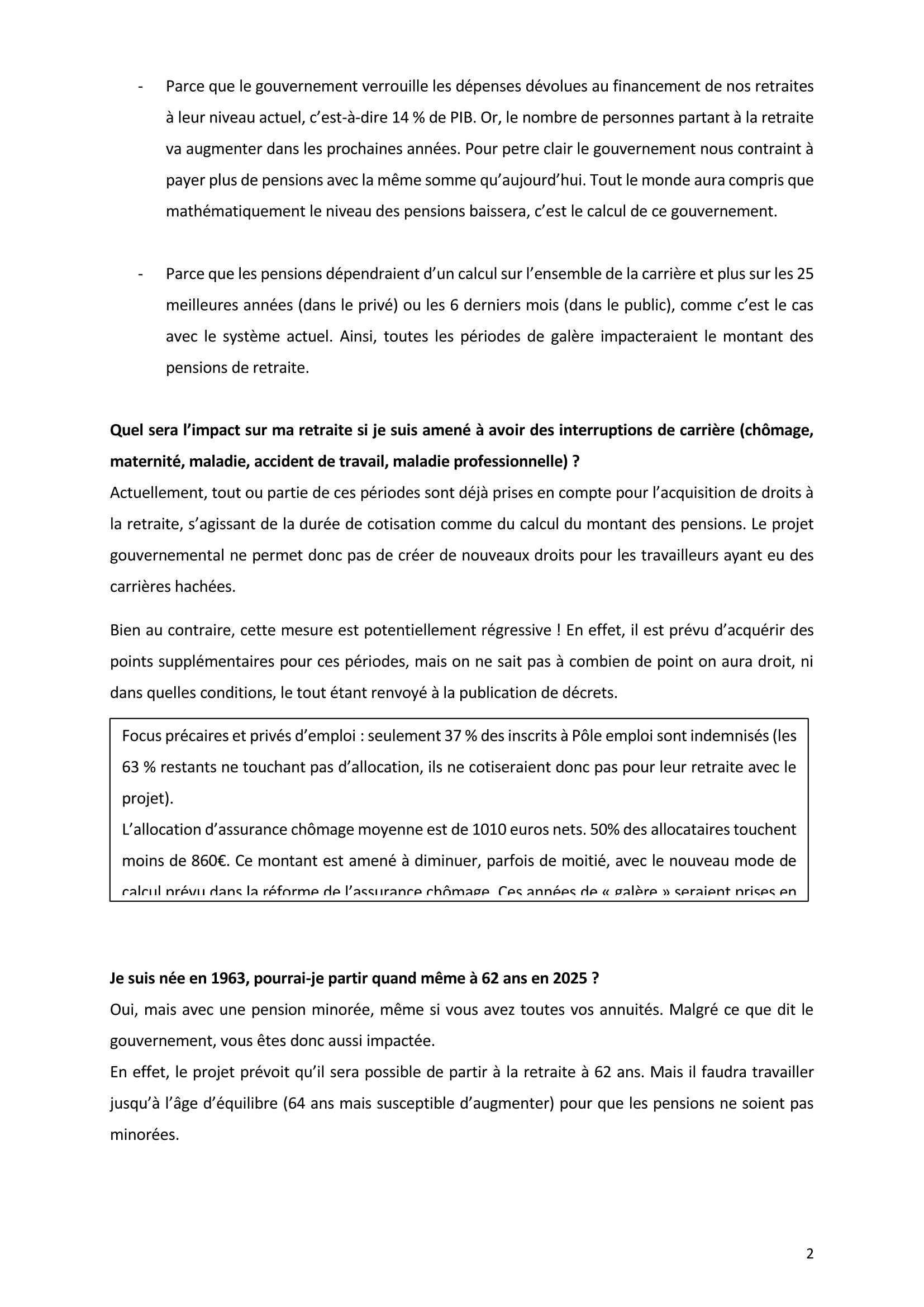 Projet loi questions réponses Page 2