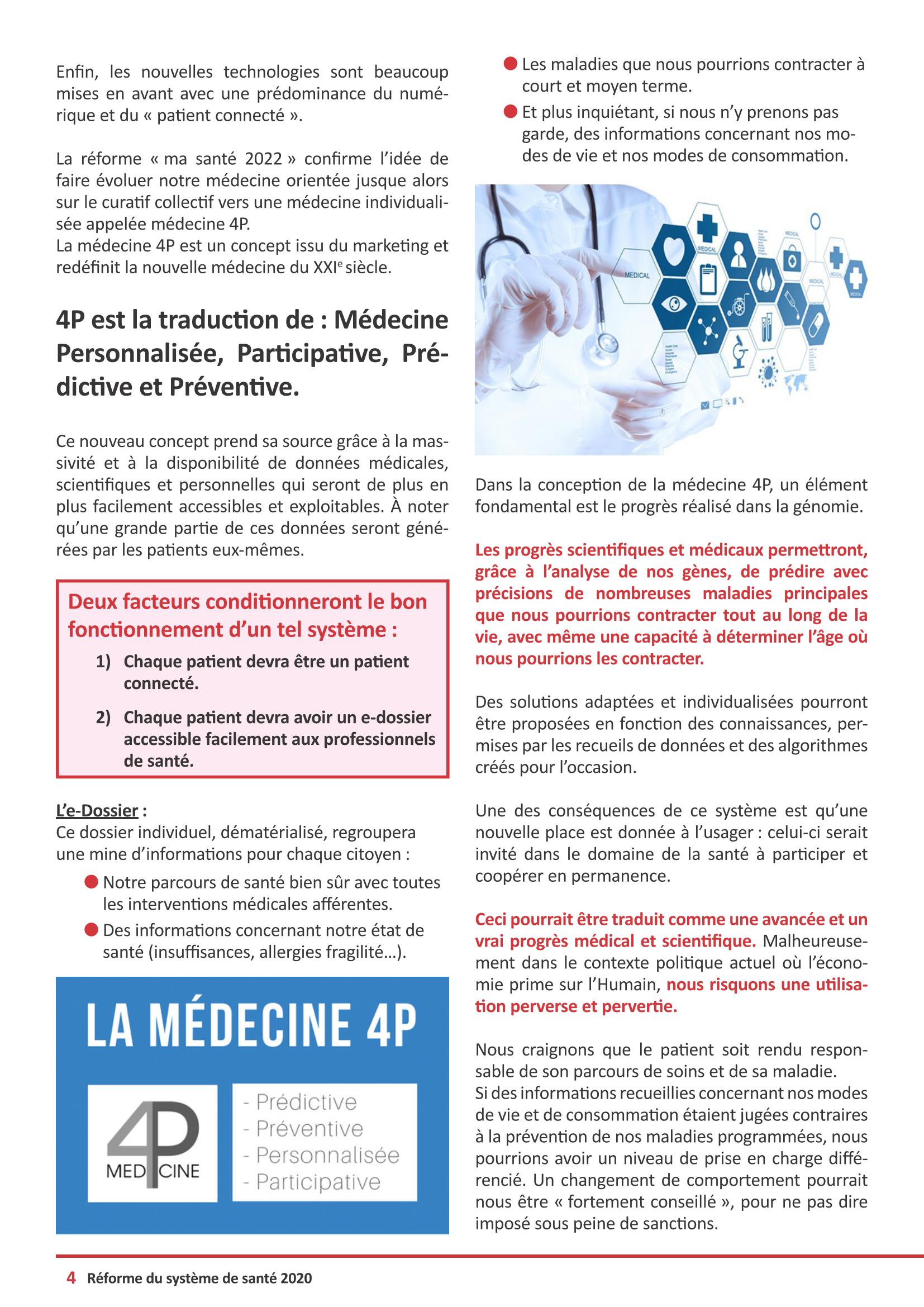 Argumentaire santé 2020 Page 4