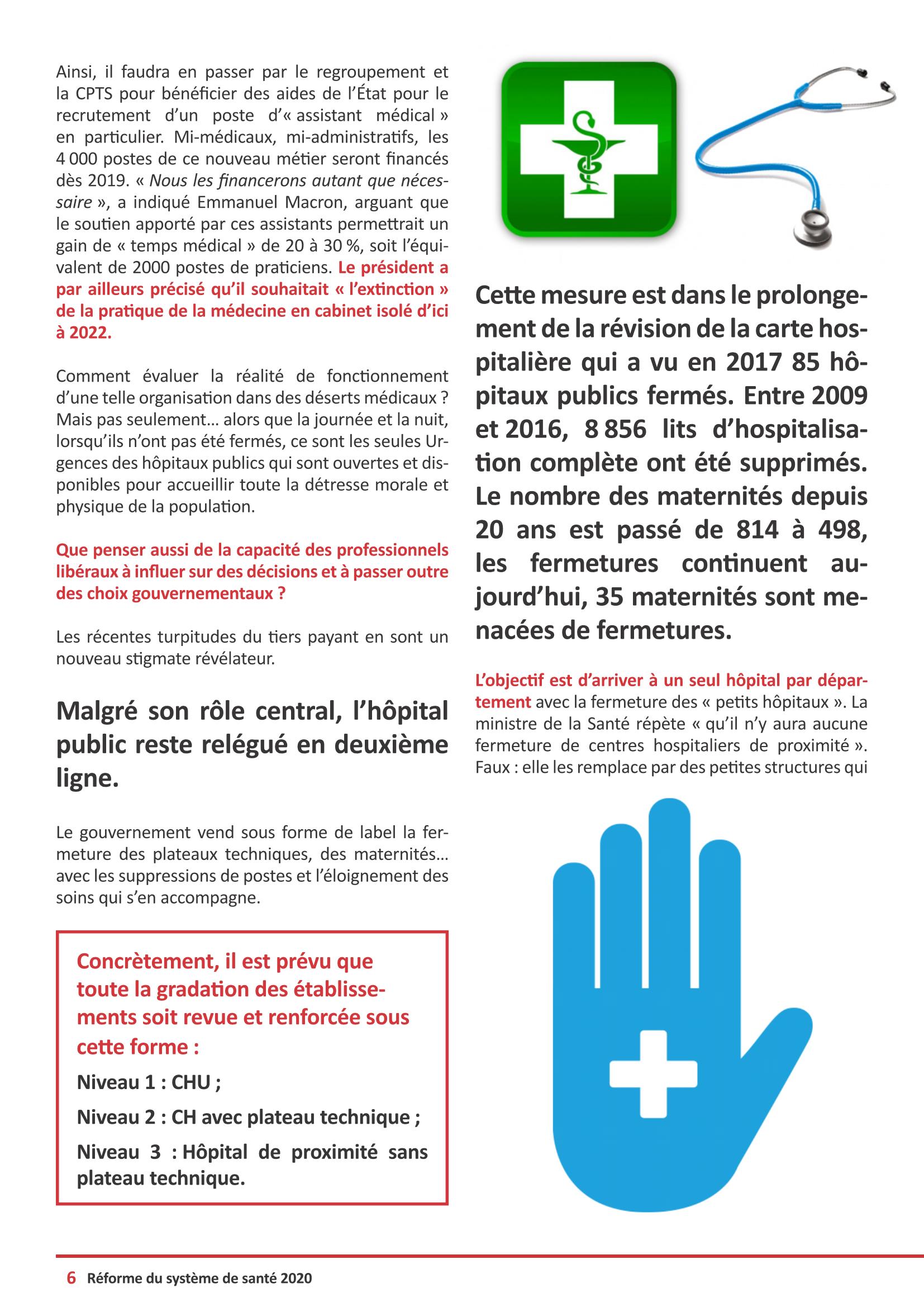 Argumentaire santé 2020 Page 6